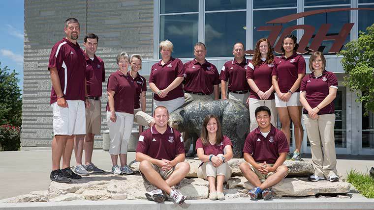Athletic Medical and Rehabilitation Services staff.